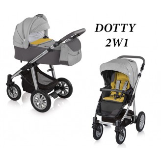 Wózek głęboko-spacerowy Dotty  firmy Baby Design