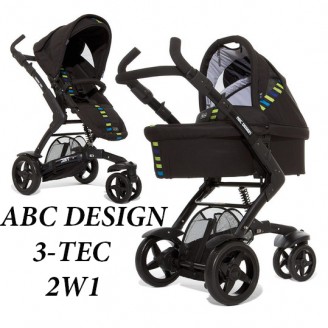 Wózek głęboko-spacerowy 3 TEC Abc Design