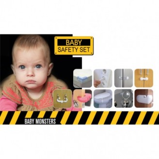 Baby Monsters Zestaw zabezpieczeń Baby Safety Set
