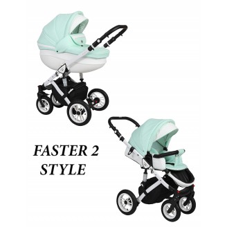 Wózek głęboko-spacerowy Faster2 Style firmy Baby Merc