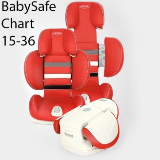 Fotelik samochodowy Chart 15-36kg firmy Babysafe