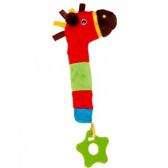 Canpol Pluszowa zabawka z piszczałką z kolekcji "Zamkowa"