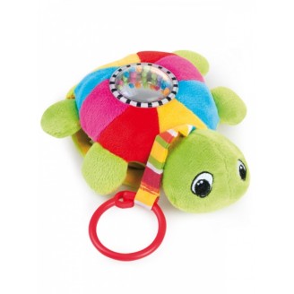 Canpol Pluszowa zabawka dźwiękowa „Kolorowy ocean - Żółw”