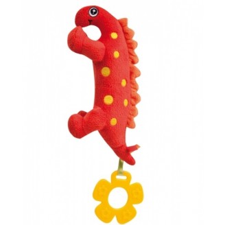 Canpol Pluszowa zabawka z piszczałką „Dinozaury”