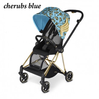 Cybex Mios Jeremy Scott Cherub blue  wózek spacerowy