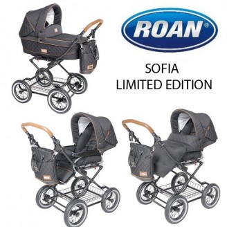 Wózek głęboko-spacerowy Sofia limited Edition firmy Roan