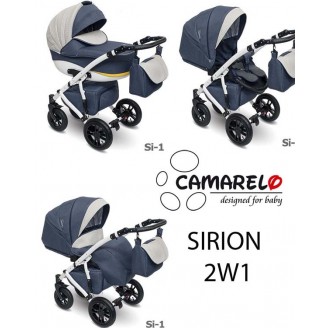 Wózek głęboko-spacerowy Sirion firmy Camarelo