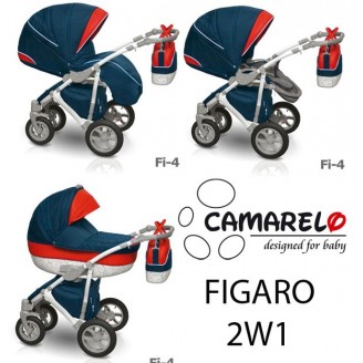 Wózek głęboko-spacerowy Figaro firmy Camarelo