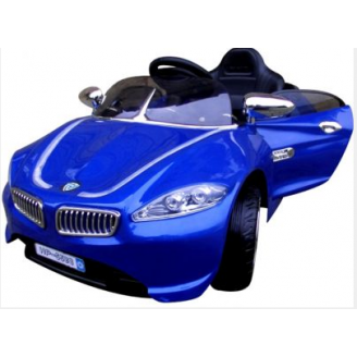 Ragil Autko na akumulator Cabrio B3 niebieski- Miękkie koła Eva