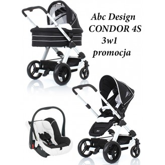 Wózek CONDOR 4 S firmy ABC Design 3w1
